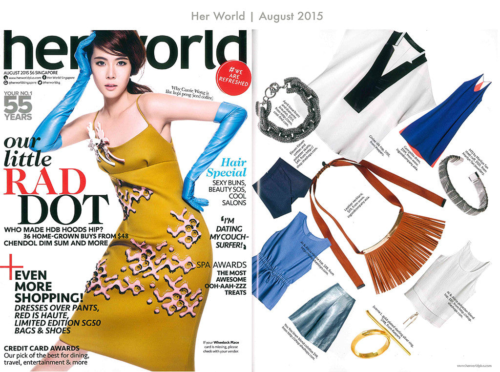 Product Feature / Her World Singapore