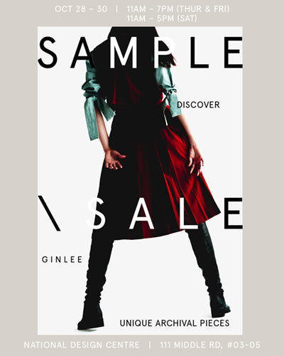 Sample Sale 28/10 - 30/10