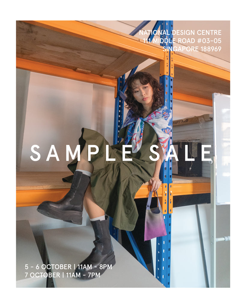 Sample Sale: 5th - 7th October
