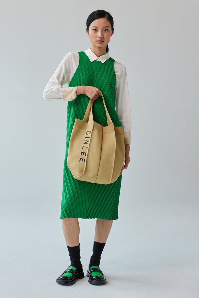 KNITTED SHOPPER BAG LARGE