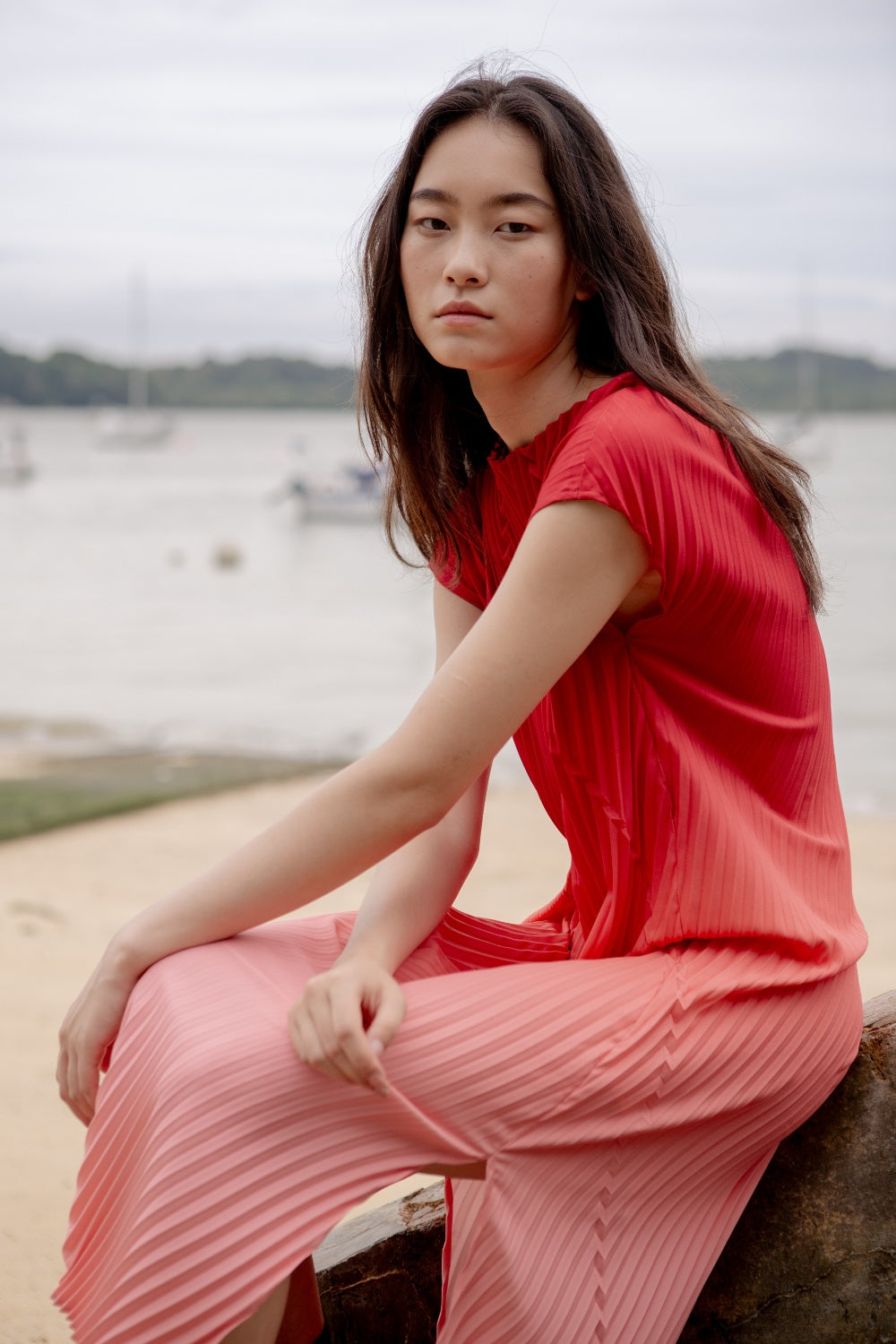 「JOURNAL STANDARD LUXE」 長袖シャツ FREE バーガンディー レディース JOURNAL STANDARD LUXE 「JOURNAL LUXE」 長袖シャツ FREE バー