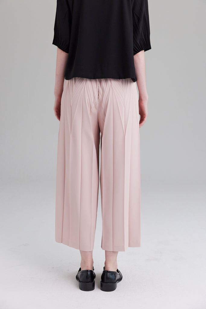 PLEATED WAVE TROUSERS